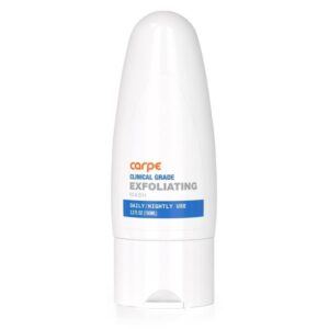Carpe Exfoliating Underarm Scrub with Odor Protection.