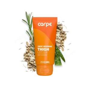 Carpe Sweat Absorbing Thigh – Helps Keep Your Thighs Dry and Chafe Free