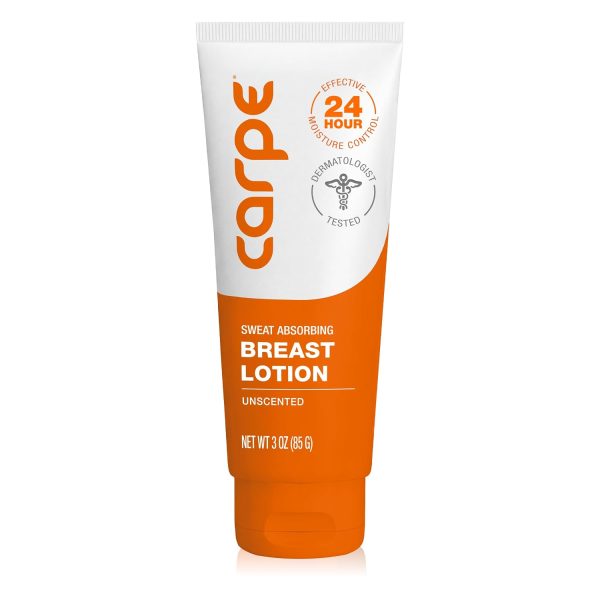 Carpe Sweat Absorbing Breast – Helps Keep Your Breasts and Skin Folds Dry