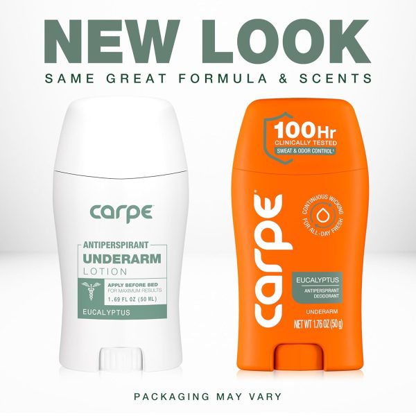 Carpe Antiperspirant. Eucalyptus | Eucayptus Scent