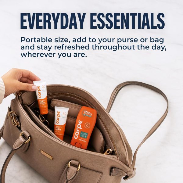 Carpe Sweat Bundle – Underarm. Hand & Foot Antiperspirant. Eucalyptus | Head-to-Toe Sweat Bundle.