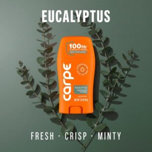 Carpe Antiperspirant. Eucalyptus | Eucayptus Scent