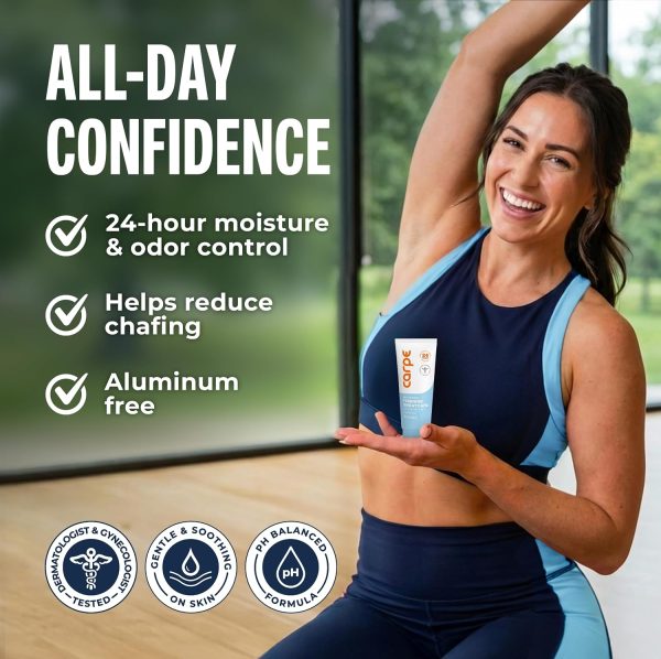 Carpe Feminine Sweatcare Intimate Deodorant – pH Balanced. 2