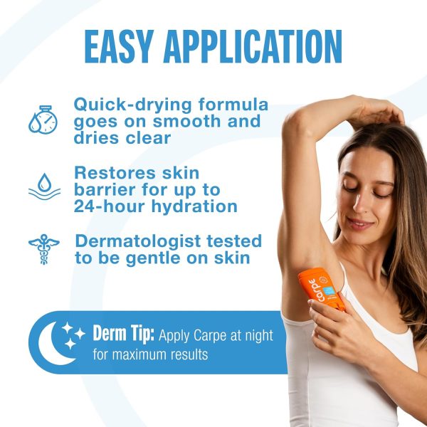 Carpe Deodorant for Women. Coconut Vanilla & Fresh Powder – 2 Pack